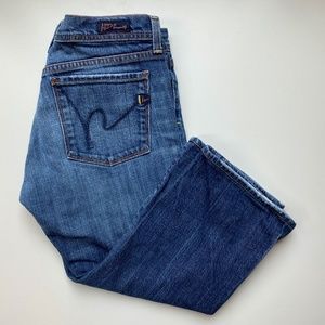 [Citizens of Humanity] Size 29 - "Ingrid #002 Stretch" Cropped Jeans